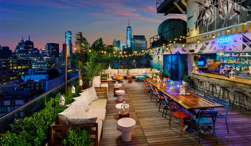 Rooftop Happy Hour Nyc